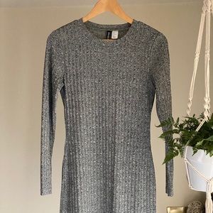 UO ribbed long-sleeve sweater dress
